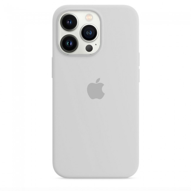 Margoun Silicone Case Cover for Apple iPhone 13 Pro - Light Grey