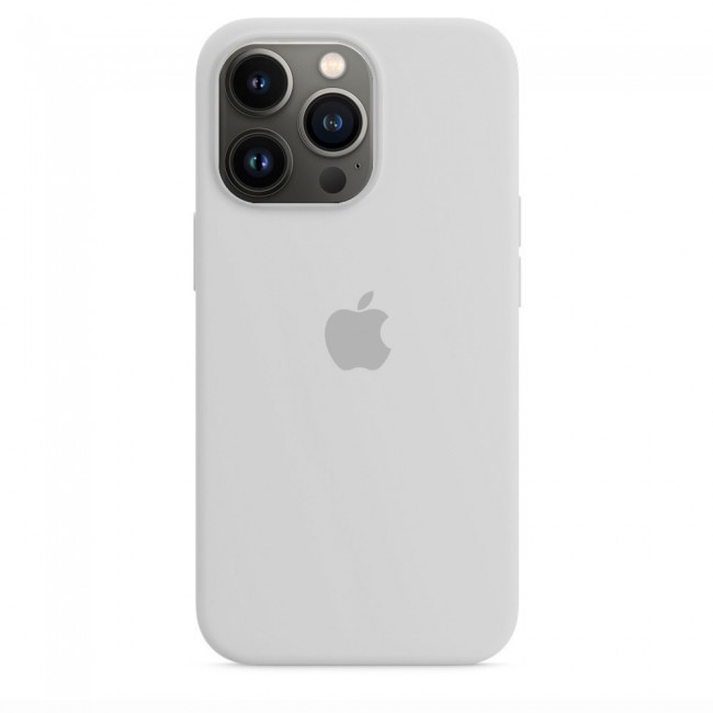Margoun Silicone Case Cover for Apple iPhone 13 Pro - Light Grey