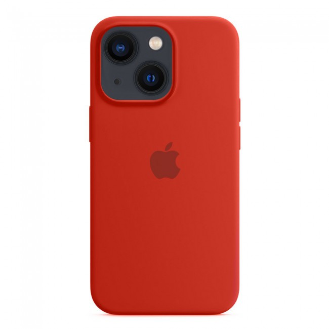 Margoun Silicone Case Cover for Apple iPhone 13 - Red