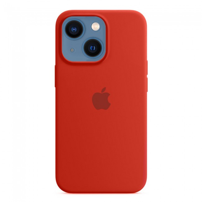 Margoun Silicone Case Cover for Apple iPhone 13 - Red