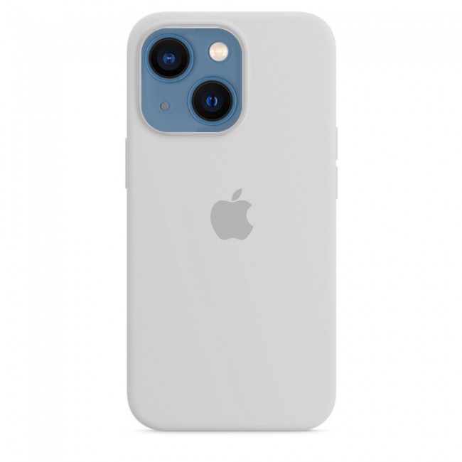 Margoun Silicone Case Cover for Apple iPhone 13 - Light Grey