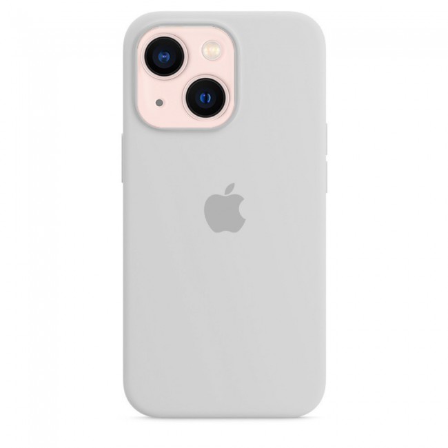 Margoun Silicone Case Cover for Apple iPhone 13 - Light Grey