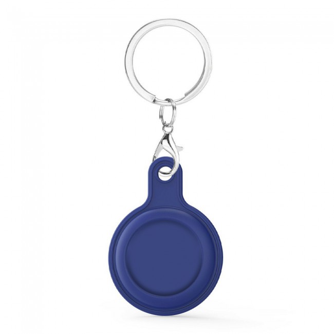 Margoun Silicone Key Ring for Apple AirTag - Purple