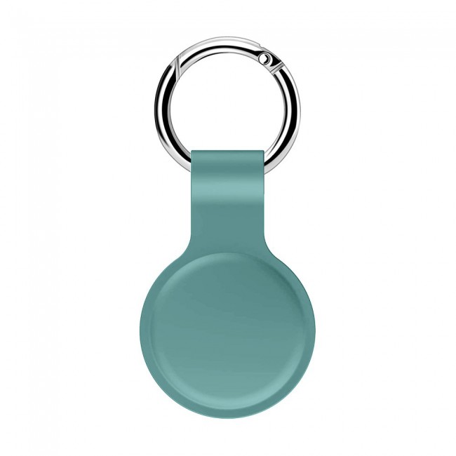 Margoun Silicone Key Ring for Apple AirTag - Sage Green