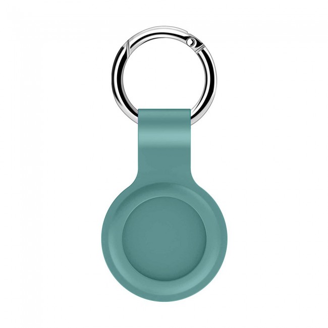 Margoun Silicone Key Ring for Apple AirTag - Sage Green