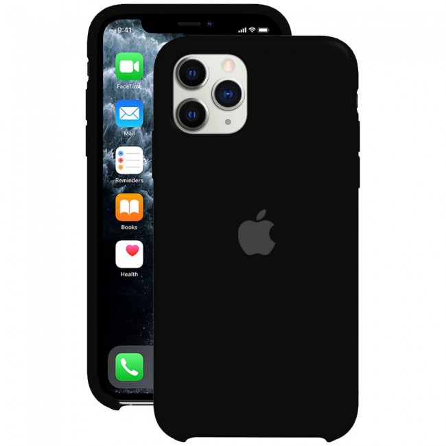 Margoun Silicone Case Cover for Apple iphone 11 Pro Max - Black