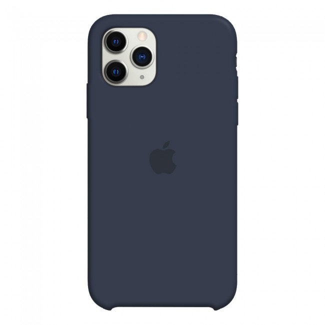 Margoun Silicone Case Cover for Apple iphone 11 Pro Max - Midnight Blue