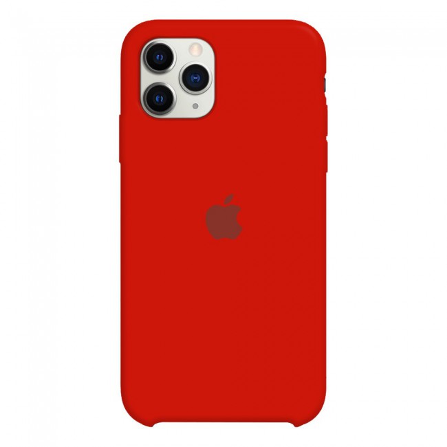Margoun Silicone Case Cover for Apple iphone 11 Pro Max - Red