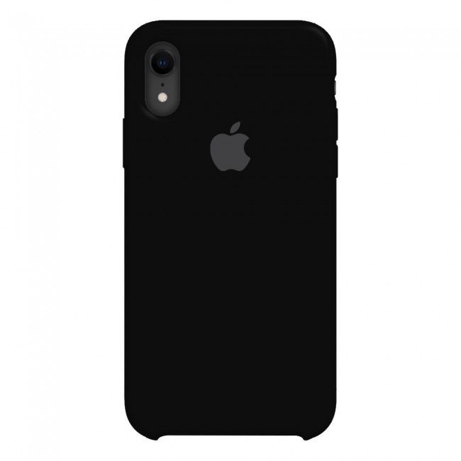 Silicone Protective Case Cover for Apple iPhone XR - Black