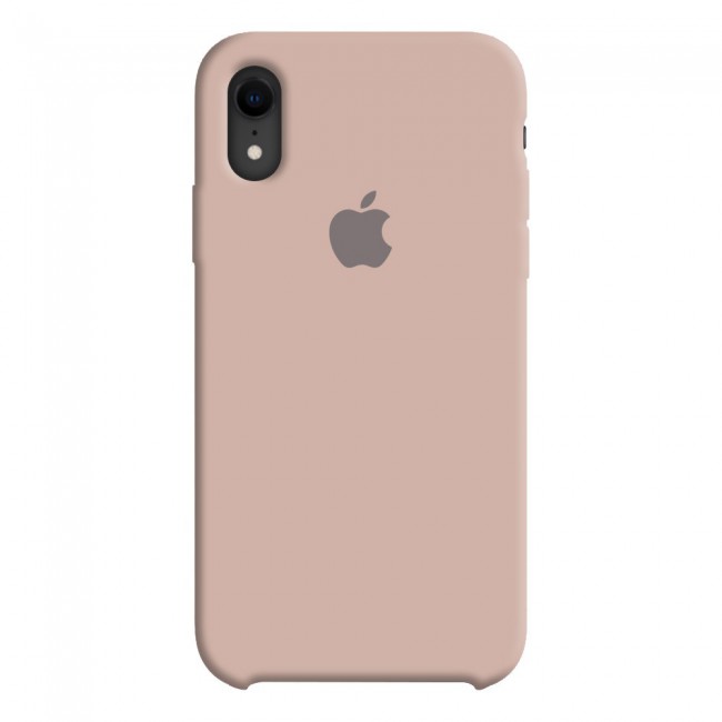 Silicone Protective Case Cover for Apple iPhone XR - Pink Sand