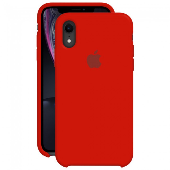 Silicone Protective Case Cover for Apple iPhone XR - Red