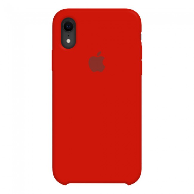 Silicone Protective Case Cover for Apple iPhone XR - Red