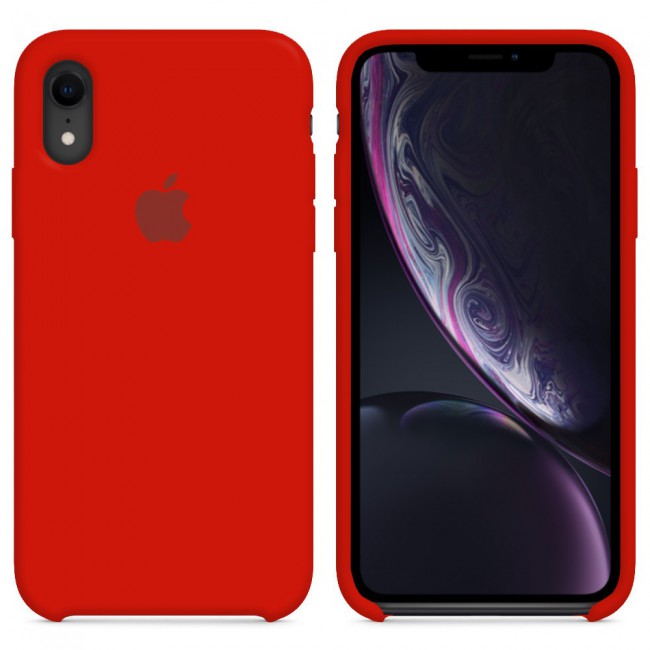 Silicone Protective Case Cover for Apple iPhone XR Red GSMprice