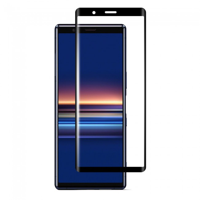 Sony Xperia 10 2 Glass 9D Tempered Screen Protector Ultimate by Margoun - Side Glue
