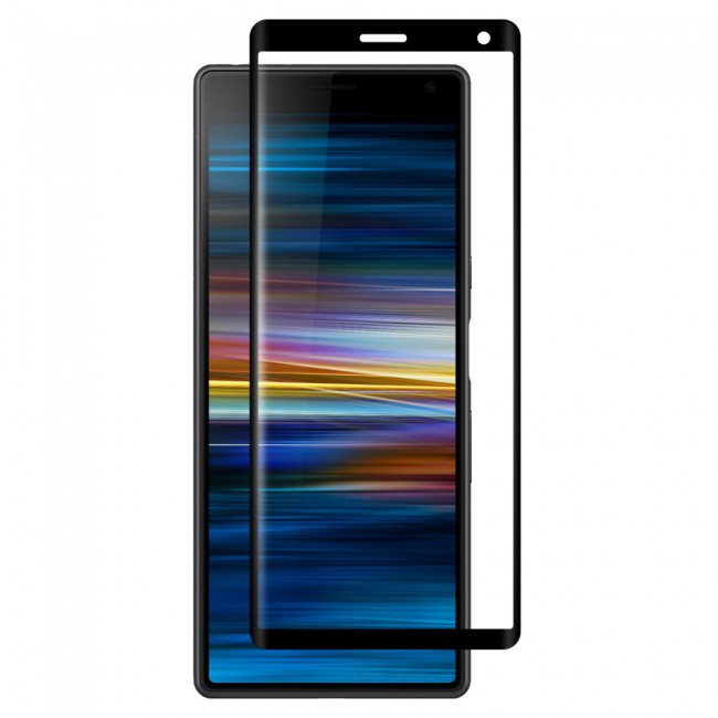 Sony Xperia 10 Play Glass 9D Tempered Screen Protector Ultimate by Margoun - Side Glue
