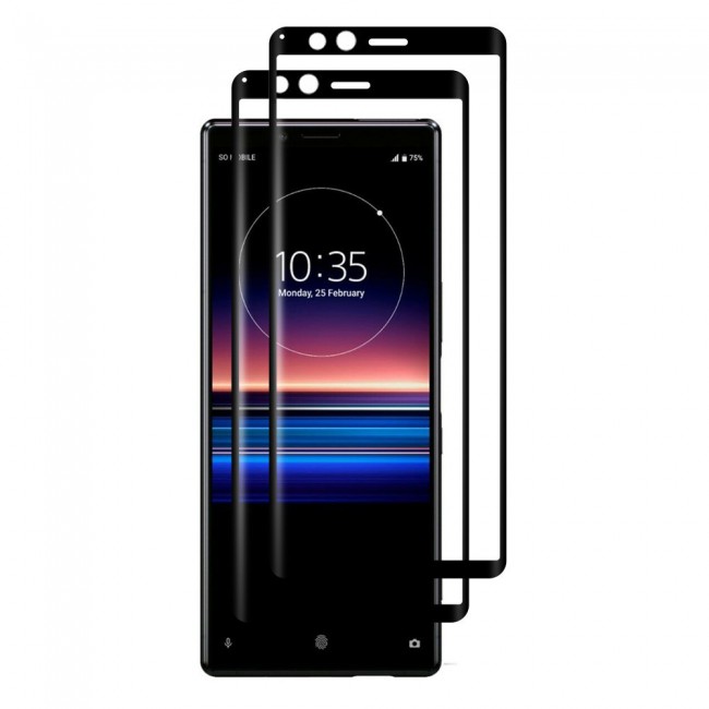2Pack Sony Xperia 1 Screen Protector 3D Tempered Super Shieldz by Margoun