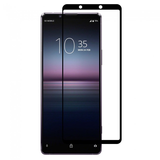 Sony Xperia 1 2 Side Glue 9D Tempered Screen Protector Grand Shieldz by Margoun