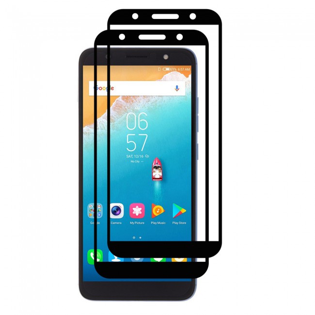 Tecno Camon CM CA6 2Pack Full Glue 3D Tempered Glass Screen Protector Super Shieldz Margoun