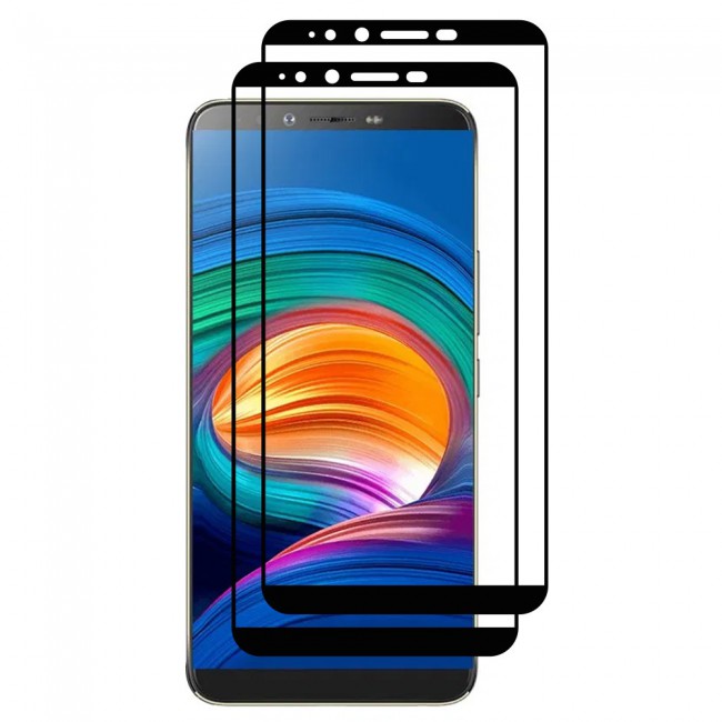 Tecno Camon CX Full Glue 3D Tempered Screen Protector 2Pack Super Shieldz Margoun