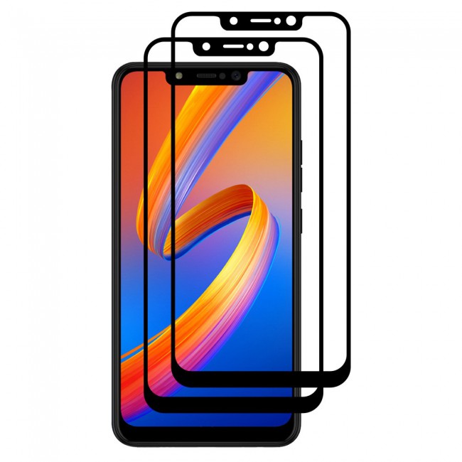 Tecno Pop 3 Pro Full Glue 3D Tempered Glass Screen Protector 2Pack Super Shieldz Margoun