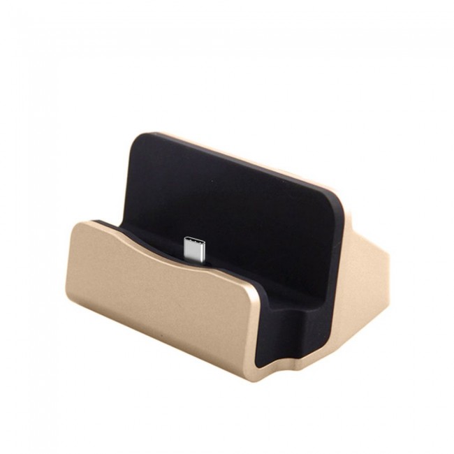 Margoun Type-C Desktop Charger for Galaxy S21 Series - Gold