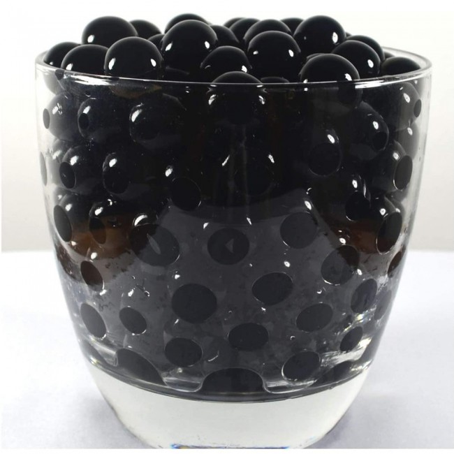 Water Beads Jelly Water Balls 1000Pcs 33 grams - Black