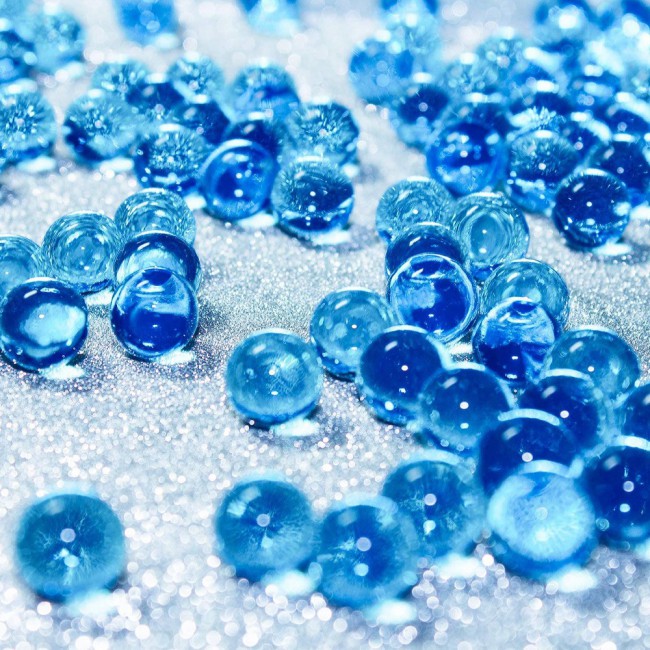 Water Beads Jelly Water Balls 1000Pcs 33 grams - Blue
