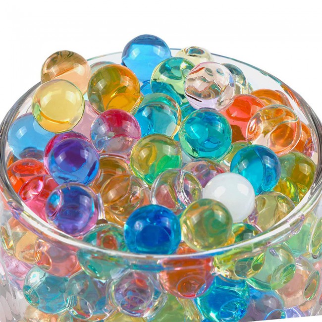 Water Beads Jelly Water Balls 1000Pcs 33 grams - Multicolor