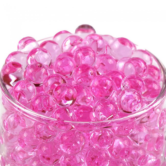 Water Beads Jelly Water Balls 1000Pcs 33 grams - Pink