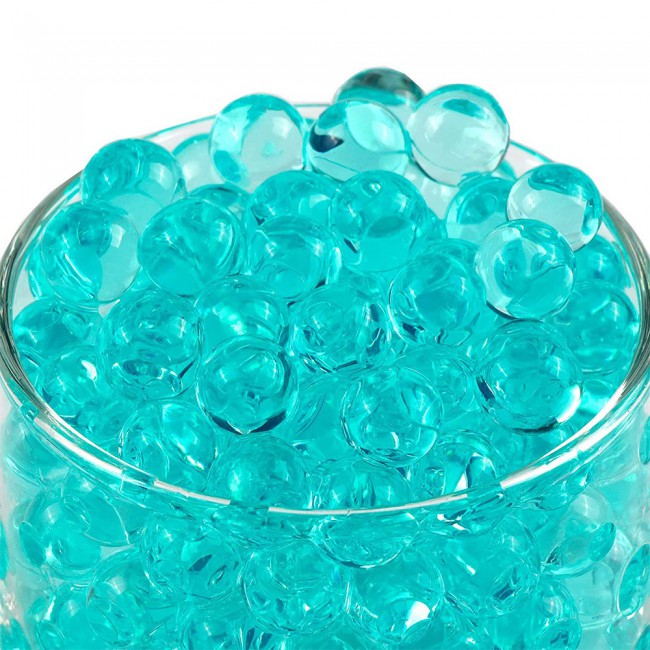 Water Beads Jelly Water Balls 500Pcs 16.5 grams - Turquoise