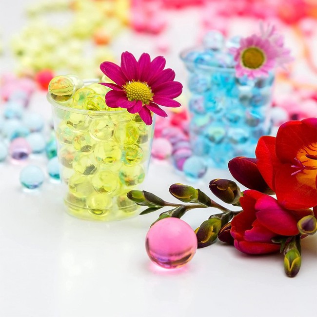 Water Beads Jelly Water Balls 500Pcs 16.5 grams - Yellow
