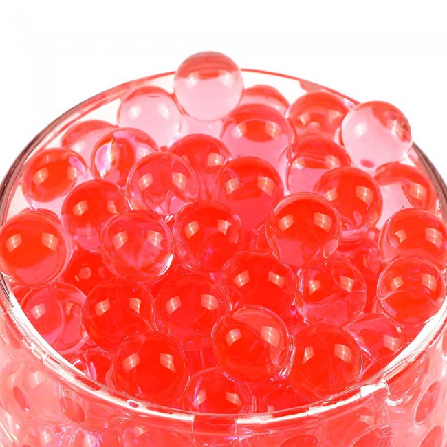Water Beads Jelly Water Balls 1000Pcs 33 grams -  Red