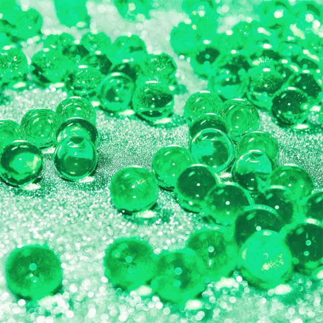 Water Beads Jelly Water Balls 500Pcs 16.5 grams - Green