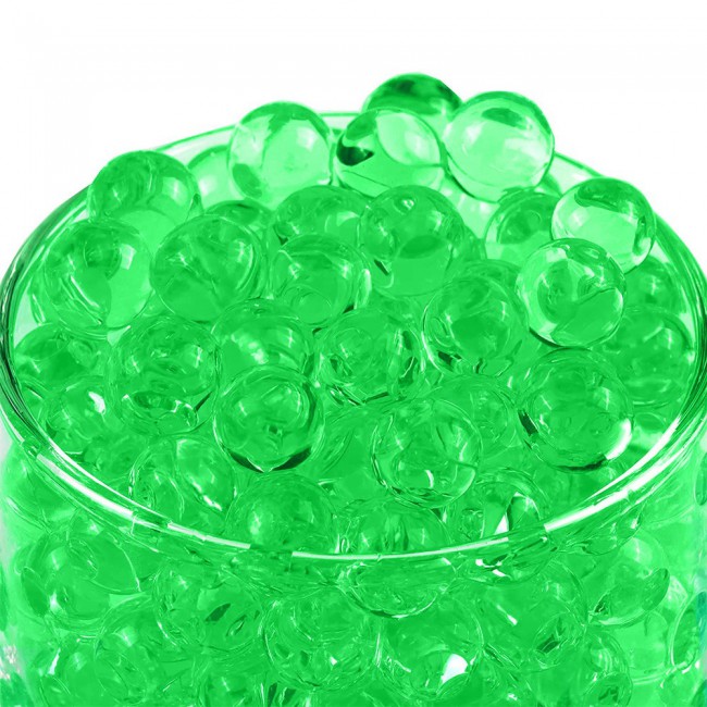 Water Beads Jelly Water Balls 500Pcs 16.5 grams - Green