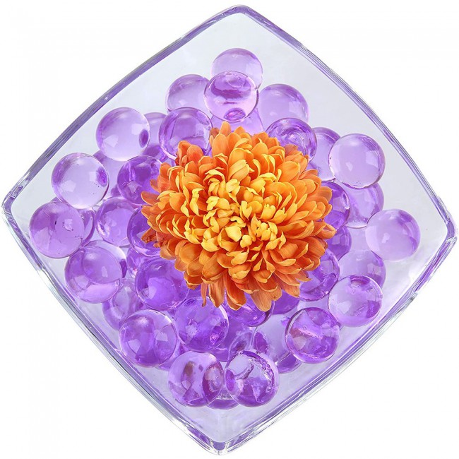 Water Beads Jelly Water Balls 500Pcs 16.5 grams - Purple