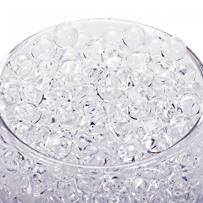 Water Beads Jelly Water Balls 500Pcs 16.5 grams - Clear