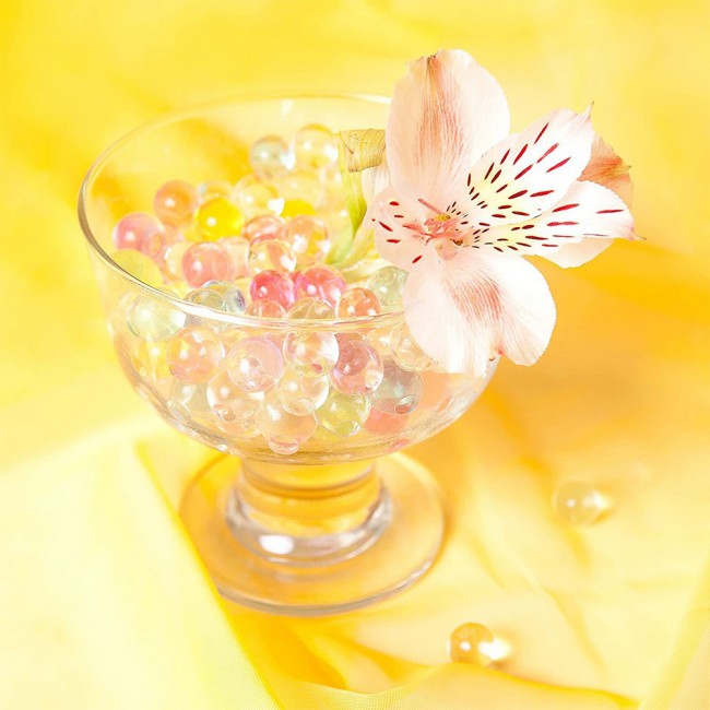 Water Beads Jelly Water Balls 500Pcs 16.5 grams - Clear