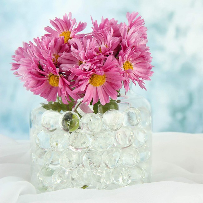 Water Beads Jelly Water Balls 500Pcs 16.5 grams - Clear