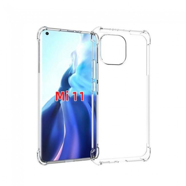 2Pack Xiaomi Mi 11 Gorilla Clear Cover and 3D Screen Protector by Margoun 