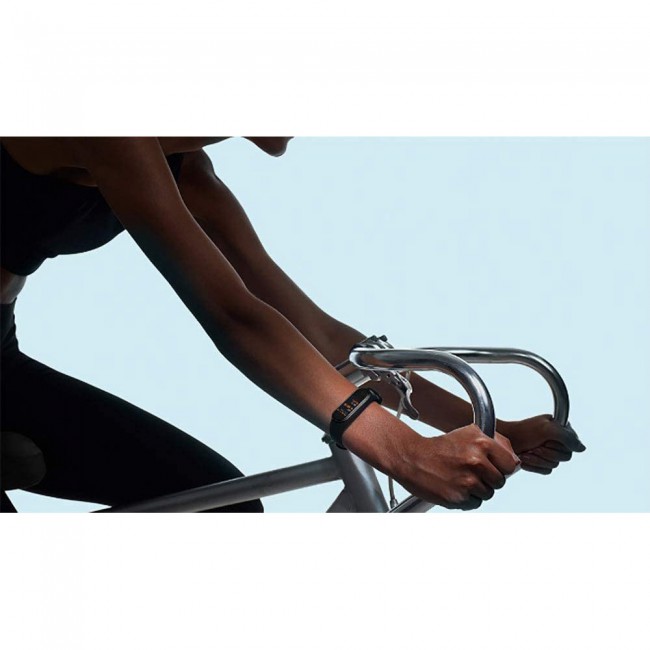 Margoun Silicone Band for Xiaomi Mi Band 3 and Mi Band 4 - Black