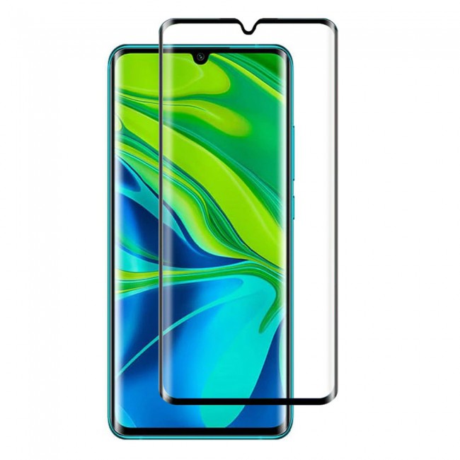Xiaomi Mi CC9 Pro 3D Tempered Glass Grand Shieldz Margoun - Black Frame