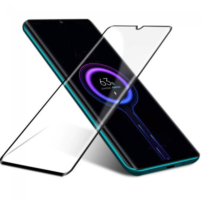 Xiaomi Mi CC9 Pro 3D Tempered Glass Grand Shieldz Margoun - Black Frame