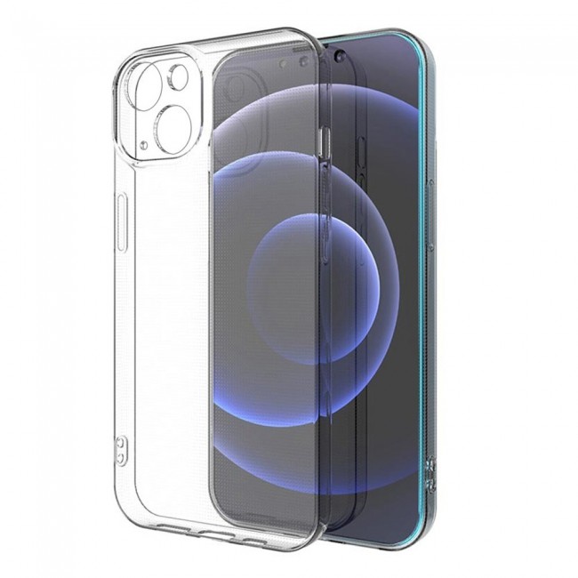 MARGOUN for Apple iPhone 15 Plus Case Cover Clear TPU 2.0MM with Camera Lens Protection