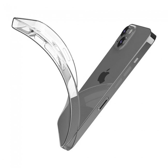 MARGOUN for Apple iPhone 15 Plus Case Cover Clear TPU 2.0MM with Camera Lens Protection