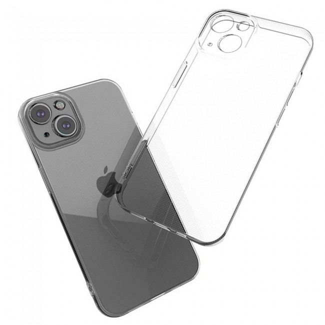 MARGOUN for Apple iPhone 15 Plus Case Cover Clear TPU 2.0MM with Camera Lens Protection