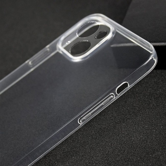 MARGOUN for Apple iPhone 15 Plus Case Cover Clear TPU 2.0MM with Camera Lens Protection