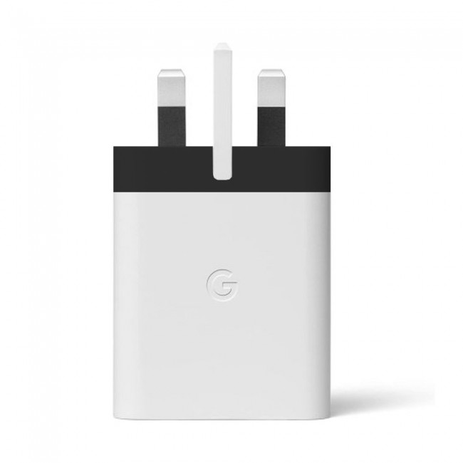 Google 30W USB C Fast Charger 3 Pins Charger/White