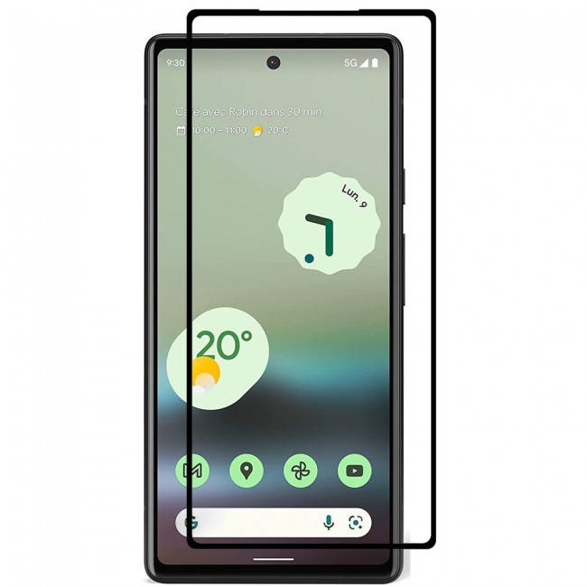 Google Pixel 6a Screen Protector Tempered Glass 3D Super Shieldz Margoun - 2 Pack