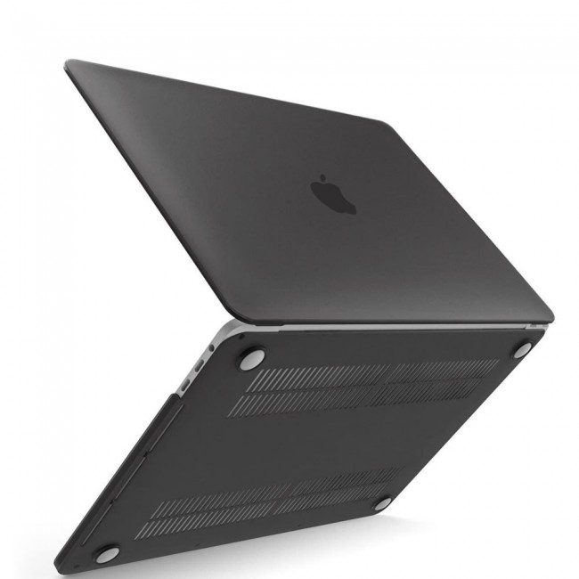 MacBook Pro 13 Inch A2251 A2289 A2159 A1989 A1706 A1708 Sleek Hard Cover and Keyboard Skin - Black