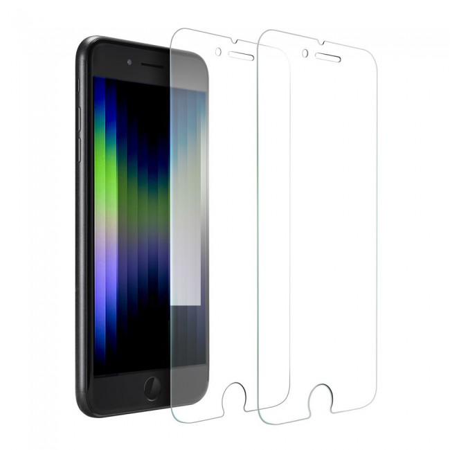iPhone SE 2022 Screen Protector Super Shieldz by Margoun - 2Pack Clear